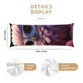 thumbnail image 3 of Fotbe Cute Flower Owl Funda para Almohada Corporal con Diseño, Funda de Microfibra Ultrasuave de 20x54 Pulgadas, Ropa de Cama Elegante, 3 of 7