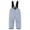 Gray, variant on XUNKUSGA Kids Waterproof Suspender Snow Pants 2-12 Years Winter Warm Skiing Snowboard Pants for Boys Girls Solid Color Thick Waterproof Snow-proof Ski Pants for Kids Green