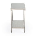 thumbnail image 6 of Imogen White Marble Side Table, 6 of 6