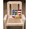 thumbnail image 2 of Carolines Treasures BB9687PW1818 Brussels Griffon Patriotic Fabric Decorative Pillow  18H x18W multicolor, 2 of 2