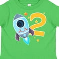 thumbnail image 4 of Inktastic Rocket Space Ship Happy Second Birthday Boys or Girls Toddler T-Shirt, 4 of 5