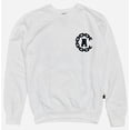 thumbnail image 2 of Crooks & Castle Men's X Jaws Chain Medusa Crewneck Sweatshirt in White (Small, White), 2 of 2