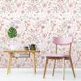 thumbnail image 1 of Papel tapiz GeRRiT 45 x 300 cm floral rosa autoadhesivo tipo peel and stick, 1 of 8