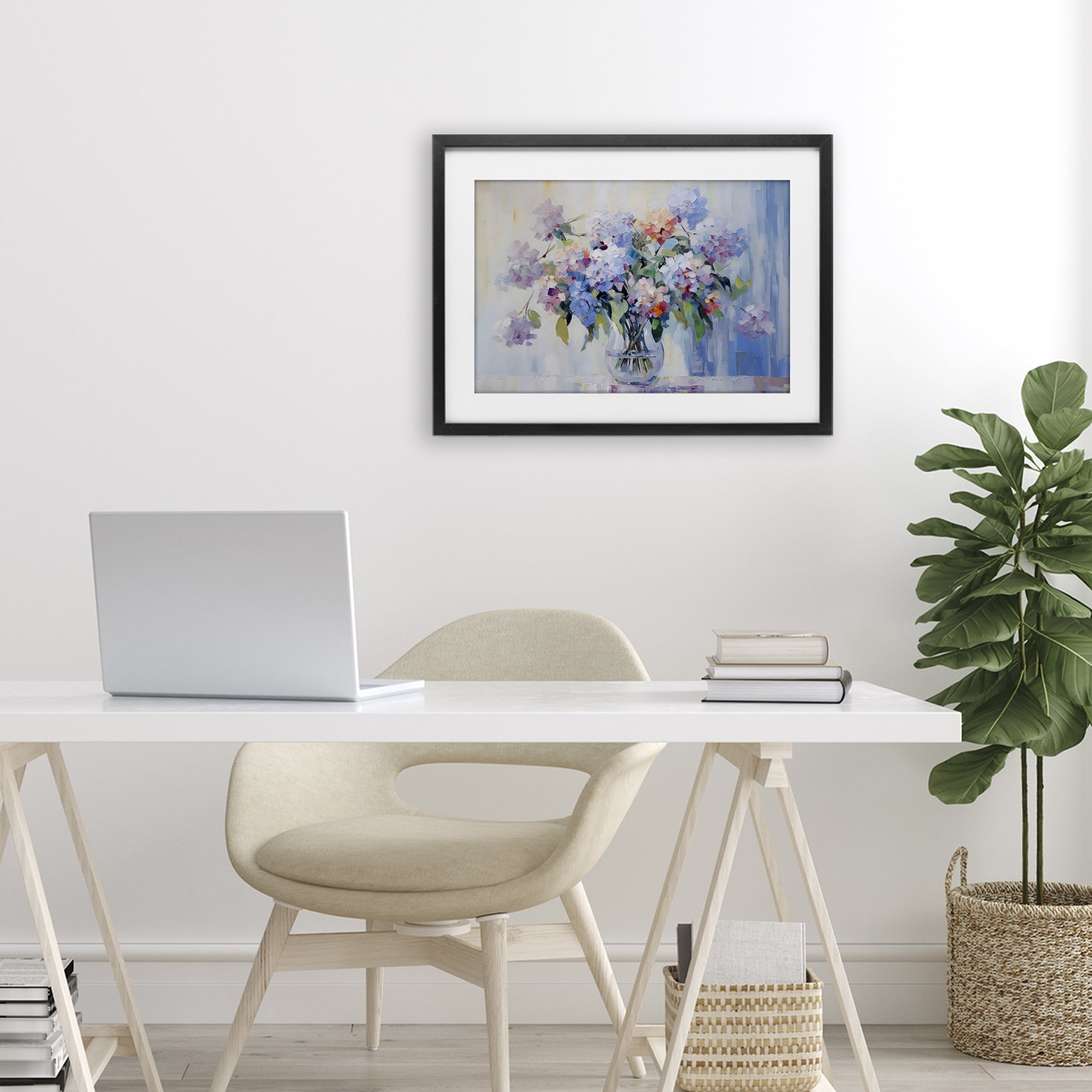 Stupell Industries In Full Bloom Bouquet Black Framed Print Under Glass, design by Creative Studio