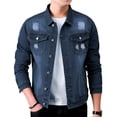 thumbnail image 1 of Chamarra De Mezclilla Para Hombre Shendy Vendy Con Bolsillos Denim, 1 of 4