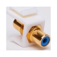 thumbnail image 4 of RCA Keystone Jack, White Insert, 4 of 4