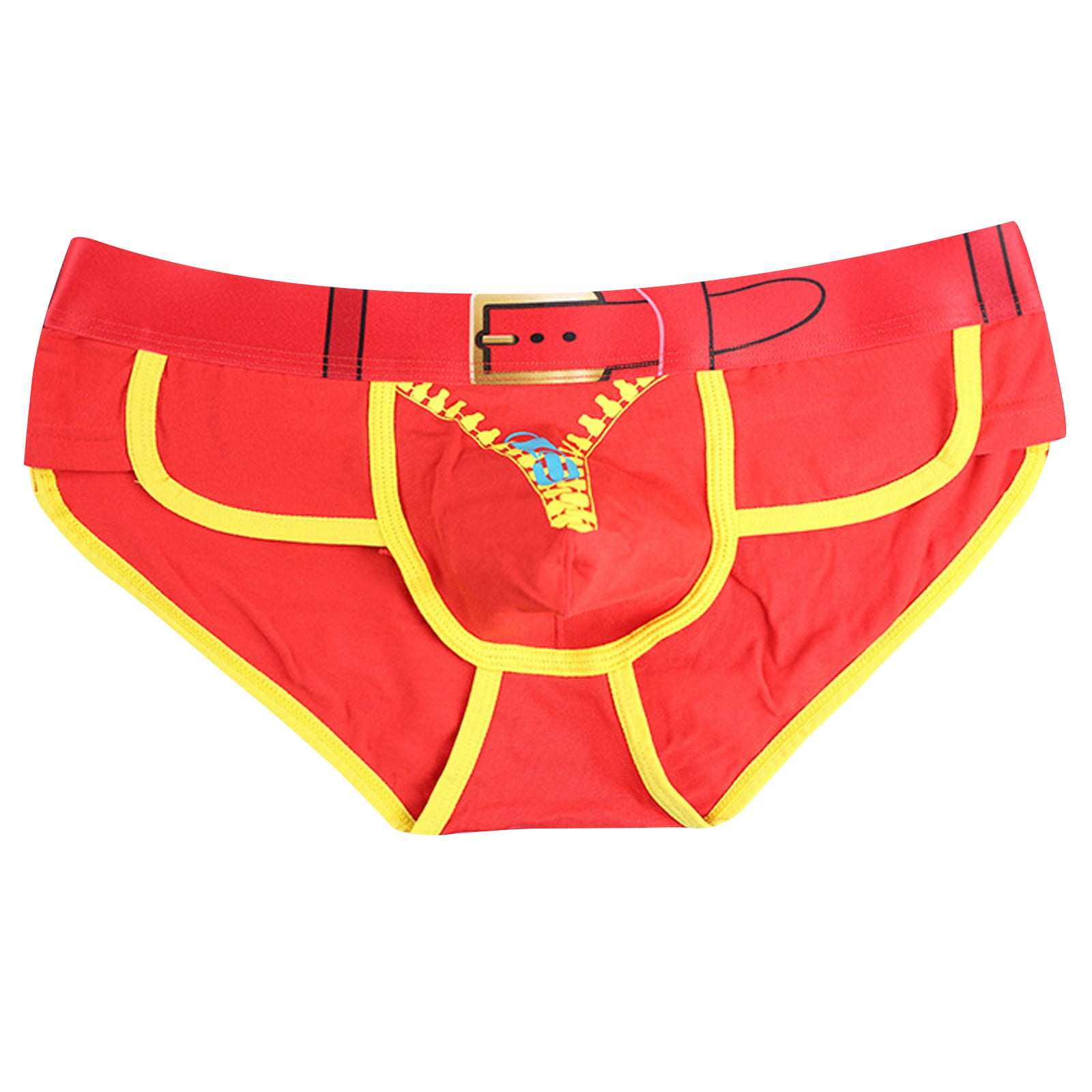 Herbal primary color red underwear for women 2023 new autumn and