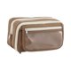 thumbnail image 4 of Estuche para lápices, bolsa de maquillaje, estuche para rotuladores portátiles, cierre de cremallera, bolsa para lápices, bolsa de papelería para la Marrón, 4 of 9