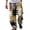 A-Coffee86, variant on Men's Patchwork Print Wide Leg Casual Pants Elastic Waist Loose Fit Summer Vacation Trousers