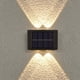 thumbnail image 4 of Toystoory 2 piezas de luces solares de pared para exteriores, patio, jardín, camino, detección de luz, lámpara impermeable automática, accesorio de Iluminación y accesorios Blanco Toystoory HA066654-01B, 4 of 6