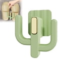 thumbnail image 2 of No Drill Wall Mount Shoe Organizer, Multi Hook Slipper Hat Towel Storage Rack, Adhesive Hanging Home RV Accessory Shelf,4.13x3.58 Inch Space Saving Entryway Wall Suspension Storage Holder,Green, 2 of 9