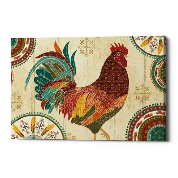 Epic Graffiti 'At the Barn I' by Veronique Charron, Canvas Wall Art, 40"x26"