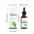 thumbnail image 2 of Aceite Hidratante Corporal Facial con Menta Vitamina E C Caléndula Extracto de Frambuesa Iluminador Natural Nutrición Profunda Ligero Cuidado diario para todo tipo de pieles Uso Mañana Noche 30ml, 2 of 7