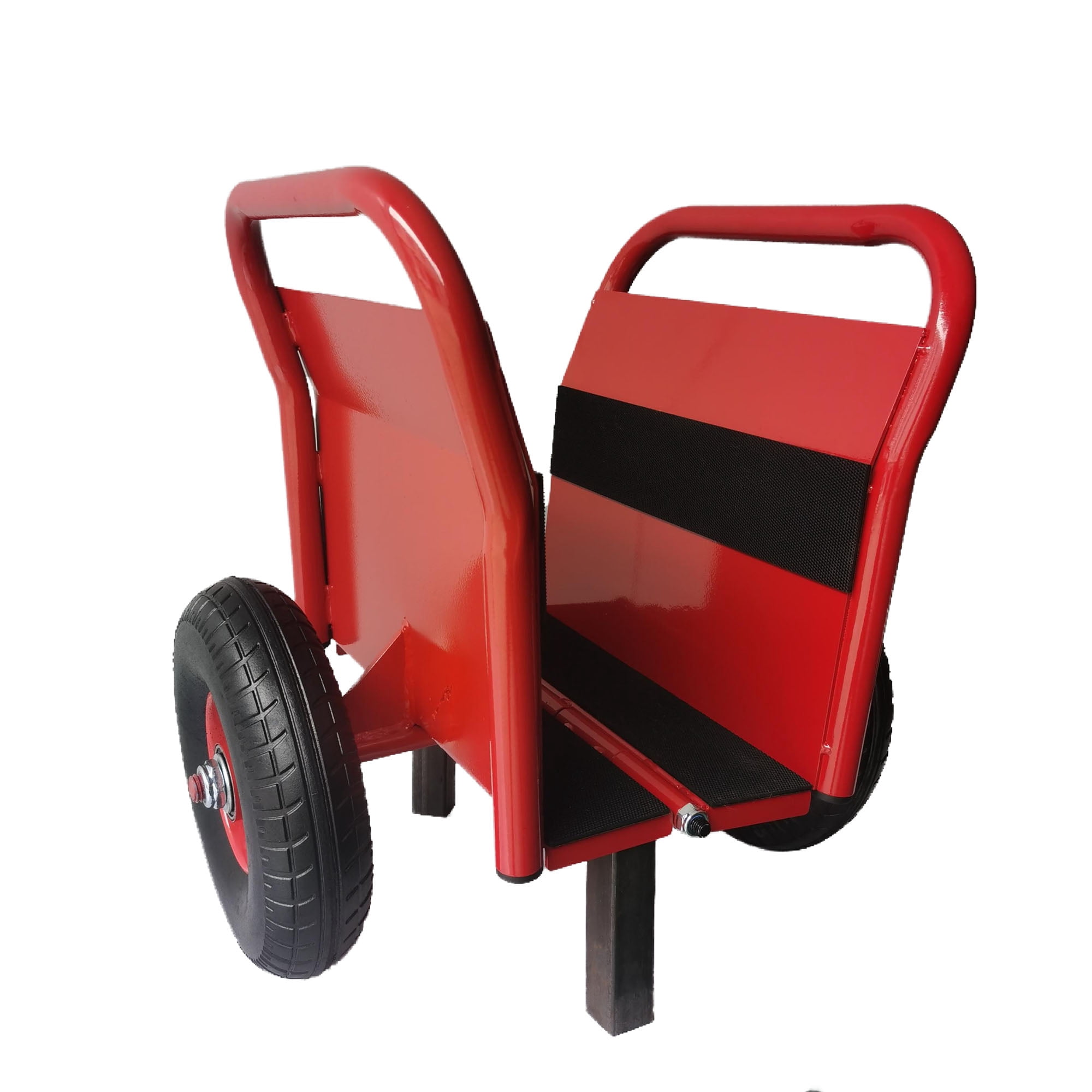 Heavy Duty Panel Dolly, Slab Dolly, Two Nice Handles, 10" Solid Rubber Tires, Super Weight 1000 LBS, All-Terrain Movement for Heavy Drywall Sheet & Door Material