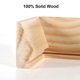 thumbnail image 4 of Yellow Photo Framework Rustic Wooden Picture Framework Family Art Photo Framework for Desktop Display 4x4, 4 of 5