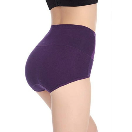 pxiakgy lingerie for women women high waist tummy control panties underwear shapewear brief panties purple + xl