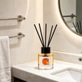 thumbnail image 5 of Lilixerw Reed Diffuser Kit, Citrus Fruit Scent Aroma Ornament with Rattan Sticks, for Closet, Bedroom, Washroom and Rest Space, Indoor Air Freshener Home Decoration, 1.97x1.97x2.76 inch, 5 of 6
