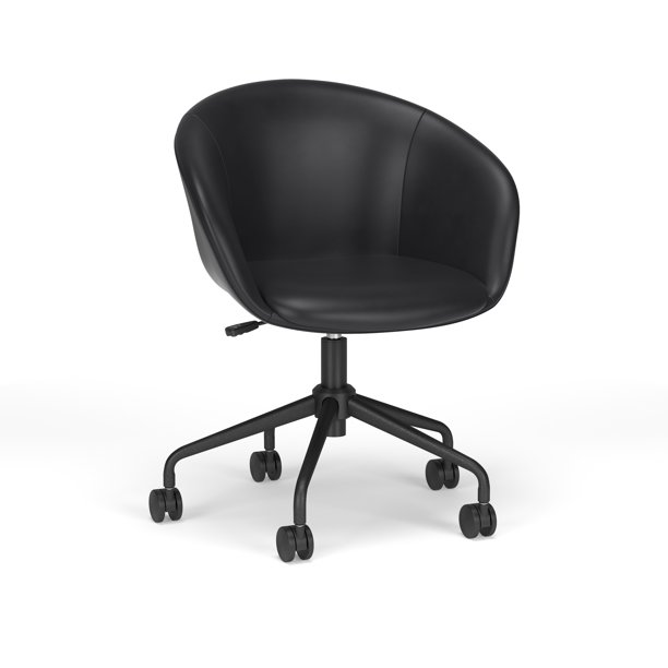 HON Basyx Monroe Bonded Leather Upholstered Task Chair, Office Chair