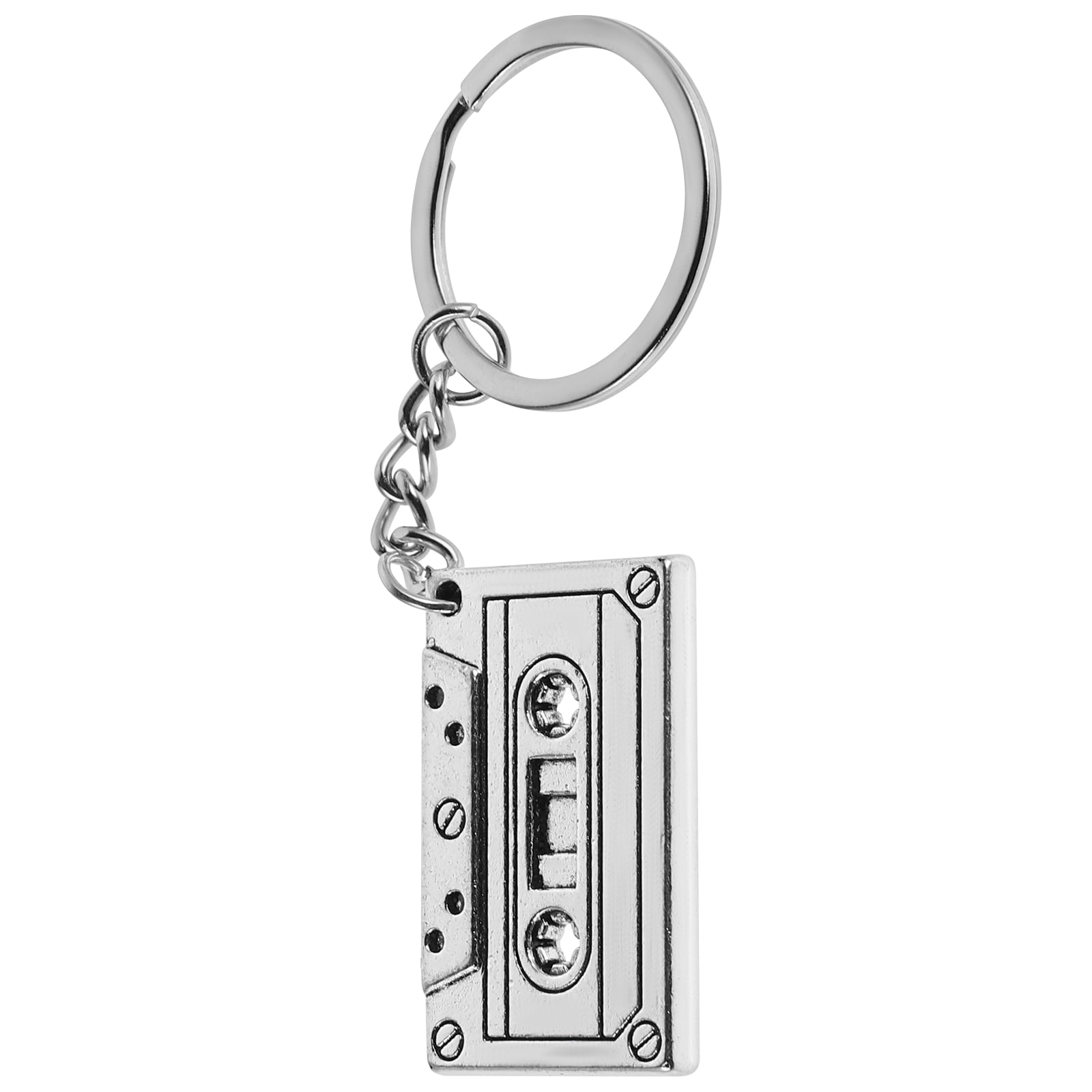 Mini Llavero De Cinta De Casete Retro – Graba Audio Y Escucha Sobre La Marcha – Adorno Para Mochilas Y Bolsos