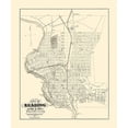 thumbnail image 2 of Boyd 15x17 Gold Ornate Wood Framed with Double Matting Museum Art Print Titled - Reading Pennsylvania - Boyd 1877, 2 of 4