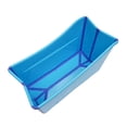thumbnail image 3 of Portable Bathtub Inflatable Water Tub Folding Adult Spa Bath Bucket Indoor Blue, 3 of 13