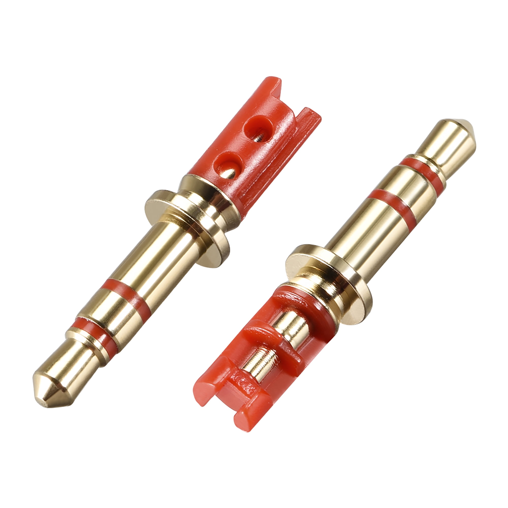 Headphone Jack Adapter 3.5mm 2channel Male Plug Copper Gold Plating