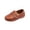Brown, variant on Willtoo Girl Boy's Dress Shoes Slip-On Penny Loafers Casual Back to School Style for Toddler/Little Kid/Big Kid