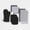 Black, variant on 7pc Cotton Kitchen Textile Set - Includes Oven Mitt, Kitchen Towels, Pot Holders, Dish Cloths