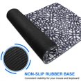 thumbnail image 6 of Long Mouse Pads for Desk,Blue and White Abstract Pattern Desk Mats on Top Of Desks, Desk Mouse Pad Extra Large with 3mm Non-Slip Base and Stitched Edge for Gaming,Office,Work,Home 35.4"x15.7", 6 of 6