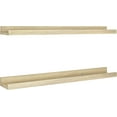 thumbnail image 3 of Ensemble de Rebords Photo MCS Grain de Bois Naturel 35 Pouces, Ensemble de 2, 3 of 6