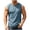 Mens Shirts Blue, variant on Mens Outdoor Waffle Tank Tops Sleeveless Crew Neck Athletic Sports Tops with Pocket Fathers Day Gift