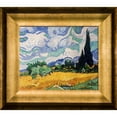 thumbnail image 2 of La Pastiche  Vincent Van Gogh Wheat Field with Cypresses Oil Reproduction, 2 of 5