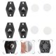 thumbnail image 1 of unbranded 8Ud Adhesivas Para Cajones Y Muebles Con Movimiento Estable Y Negro, 1 of 6