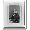 thumbnail image 2 of Historic Framed Print, [W.E. Gladstone, Prime Minister of England, three-quarter length portrait, seated, facing left], 17-7/8" x 21-7/8", 2 of 9