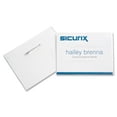 thumbnail image 1 of SICURIX Pin Style Printable Badge Kit 3 1/2 x 2 1/4 Horizontal 100 Pack (67671), 1 of 1