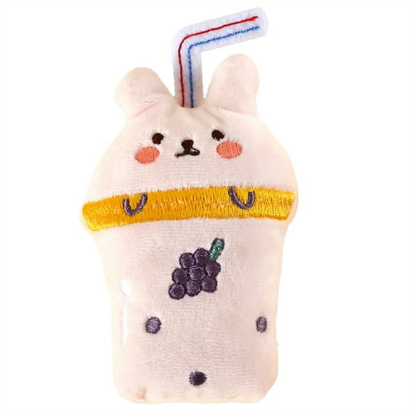 Cat Plush Toy Decorative - Cute Catnip Filled Bell Pet Chew Toy Kitten Play Toy
