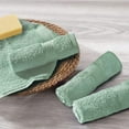 thumbnail image 4 of MALLONI HOME Ultra Soft Cotton Washcloths, Contains 12 Piece Face Cloths 12x12 inch, Ideal for Everyday use Face Towels, Compact & Lightweight Multi Purpose Washcloths - Sea Green, 4 of 5