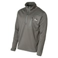 thumbnail image 2 of BANDED Men's 1/4 Zip Mid Layer Fleece Pullover, Color: Charcoal, Size: L, 2 of 4