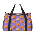 thumbnail image 1 of Disketp Yellow Lemon And Orange Bolsa de Viaje Tipo Duffle, Bolso de Mano para Fin de Semana para Mujer, Bolsa de Gimnasio Ligera para Hombre, Esencial para Viajes, 1 of 7