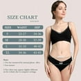 thumbnail image 4 of AWAYTR Women Seamless Thong Invisible Panties Sexy Bikini V-Waist Wavy Sides Hipster Panties 7 Pack S-XL, 4 of 11