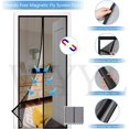 thumbnail image 2 of LYCXAMES -- Mosquitera Magnética Para Puerta Y Ventana 80x220cm, Mosquitera Cifrada De Malla Autoadhesiva, Cortina Magnética Antimosquitos De Cierre Automático, Sin Perforaciones, Para Puertas De Ventana (N oso de fresa Electrónica, 2 of 4