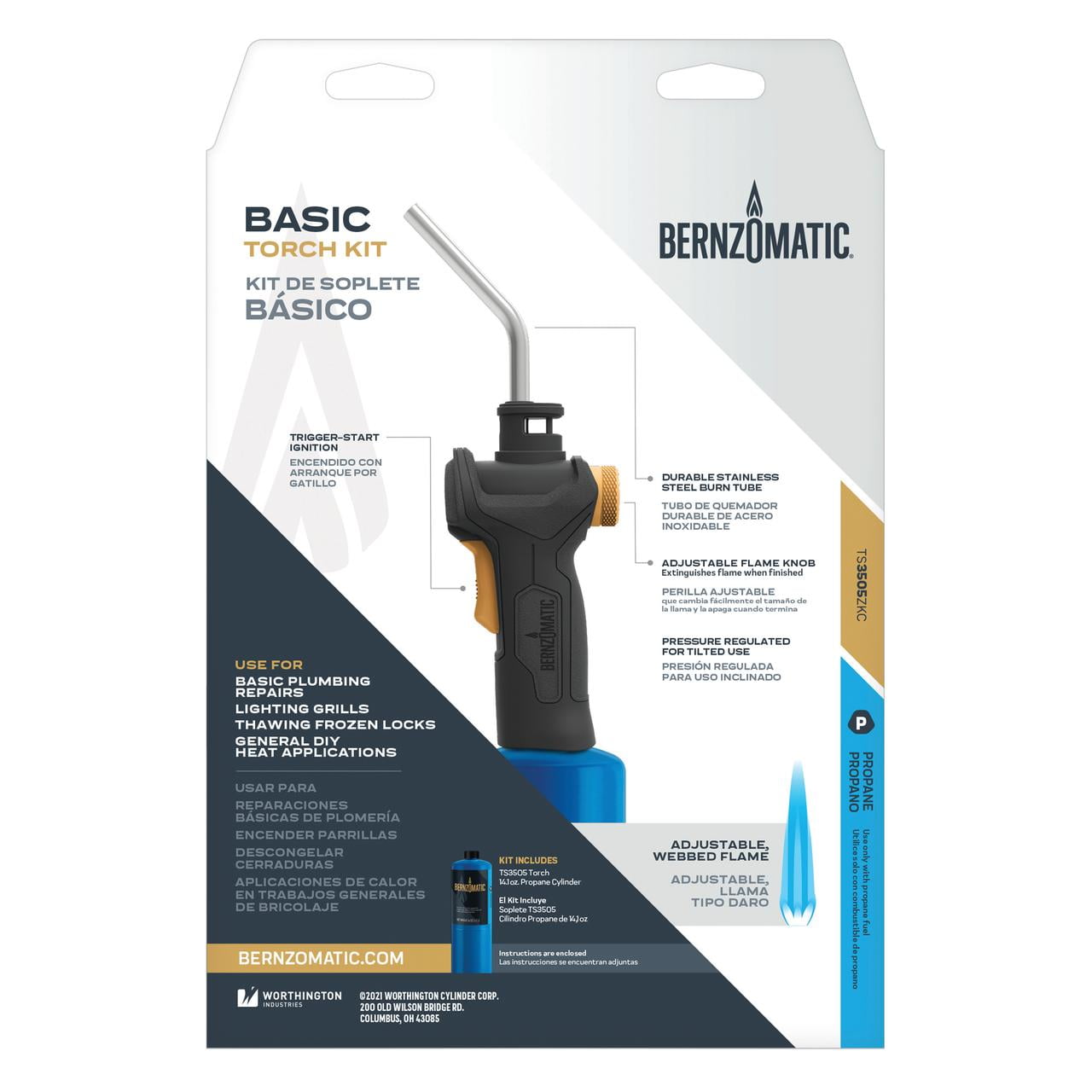 Bernzomatic TS3500KC Basic Torch Kit Walmart