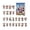 A28, variant on 2026 Christmas Dog Countdown Calendar with Acrylic Decorations, for Christmas Tree, Home Tabletop Decor and Holiday Gift Giving