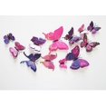 thumbnail image 2 of 12 Pcs/Pack Autocollants en Forme de Papillon pour Décoration Intérieure, 2 of 5