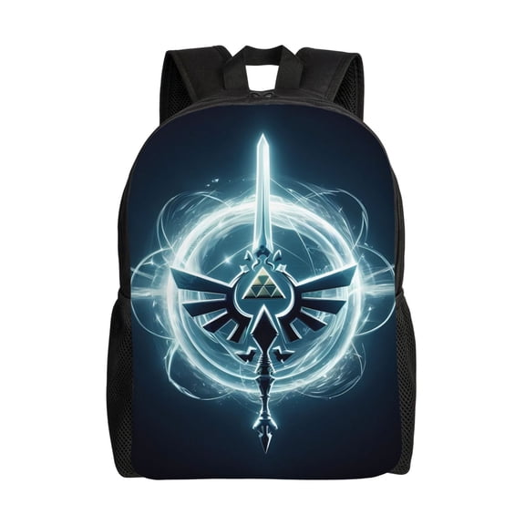 The Legend of Zel-da Backpack,3d Print Laptop Backpack Lightweight Casual Daypack Bookbag Multi-Function Travel Backpack