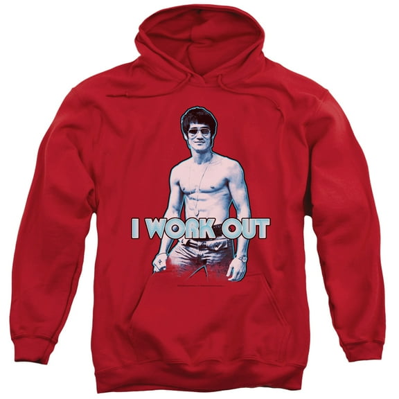 Bruce Lee - Lee Works Out - Pull-Over Hoodie - XX-Large