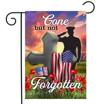 Briarwood Lane Military Gone But Not Forgotten Garden Flag