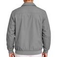 thumbnail image 5 of Gealkoca Mens Lightweight Jackets Casual Light Track Jacket for Men Fall Zip Work Dress Business Coat Men's Solid Color Long-sleeved Jacket, 5 of 8