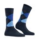 thumbnail image 2 of Burlington Calcetines de Mujer - Queen, Calcetines Cortos, Algodón, Diseño de Rombos, Emblema del Logotipo Azul oscuro/azul marino/azul claro, 2 of 4