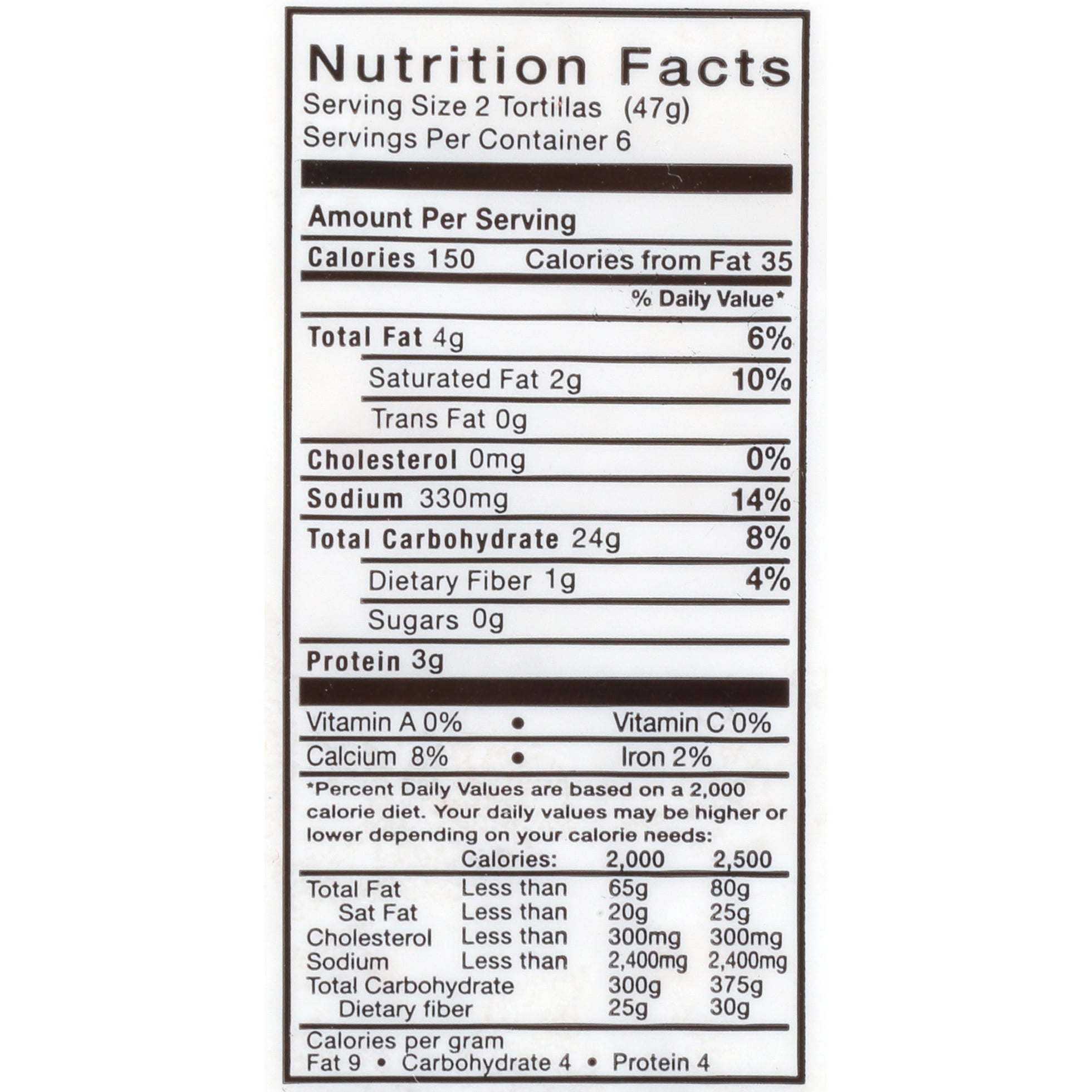 Tortillas Nuevo Leon Flour Tortillas 10 oz. Bag
